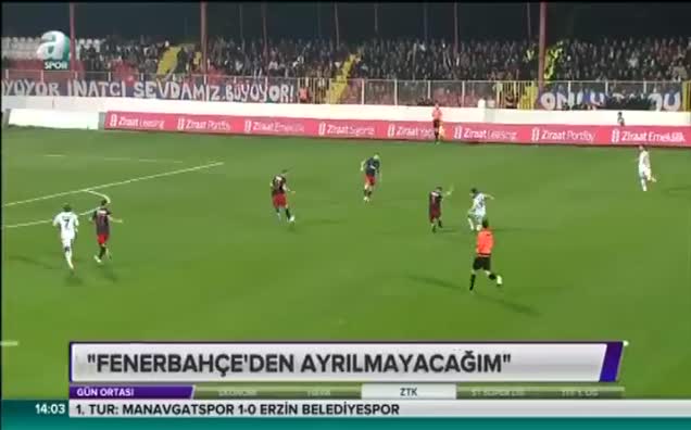 ''Fenerbahçe'den ayrılmayacağım''