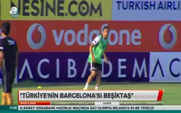 ''Türkiye'nin Barcelona'sı Beşiktaş''