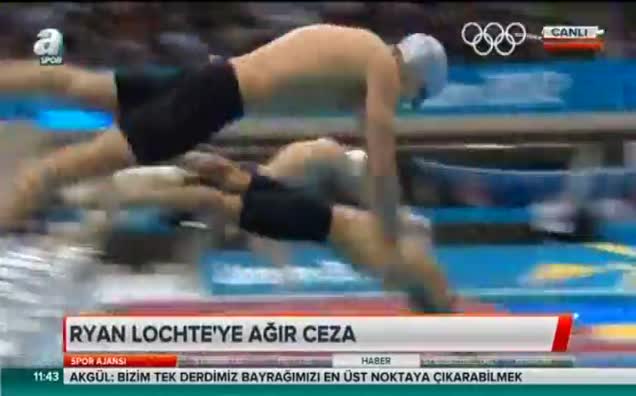 Lochte'ye 10 ay men!