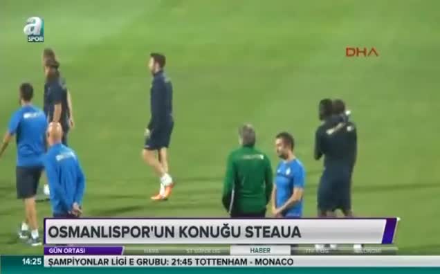 Osmanlıspır'un konuğu Steaua