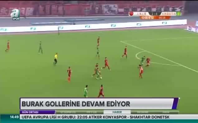 Burak gollerine devam ediyor!