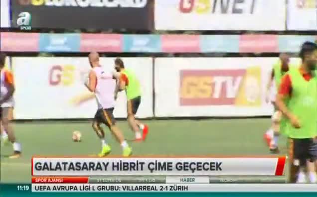Galatasaray hibrit çime geçiyor!