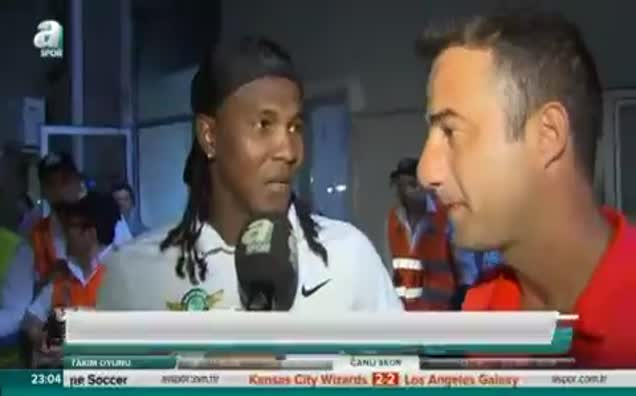 Hugo Rodallega: Hakem benden özür diledi