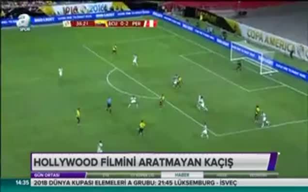 Holywood filmlerini aratmayacak bir kaçış