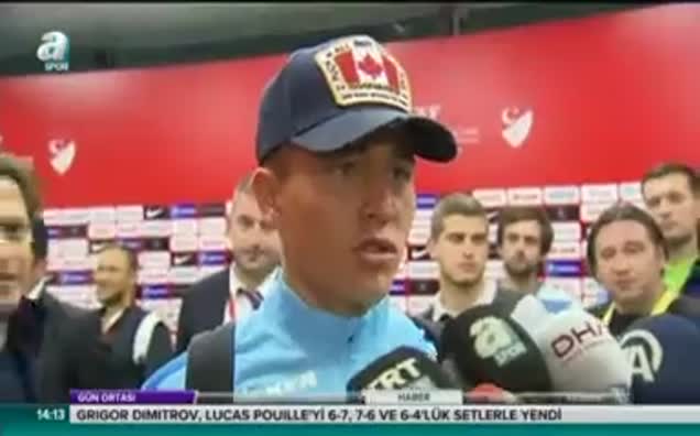''Maçın hakemi çok kötüydü''