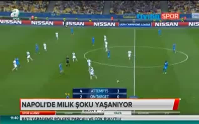 Napoli'de Millik şoku yaşanıyor