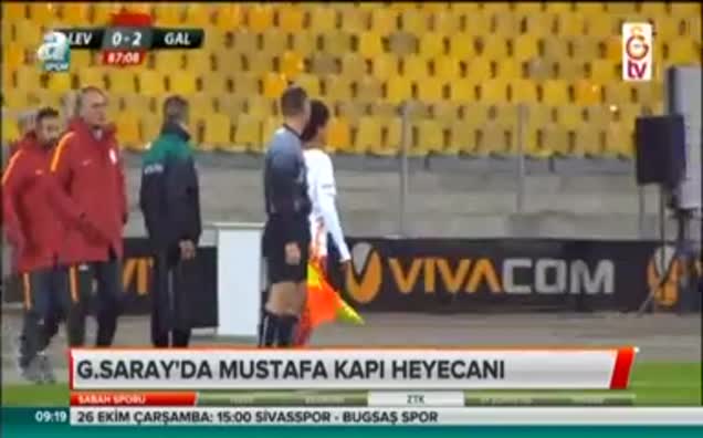 Galatasaray'da Mustafa Kapı heyecanı