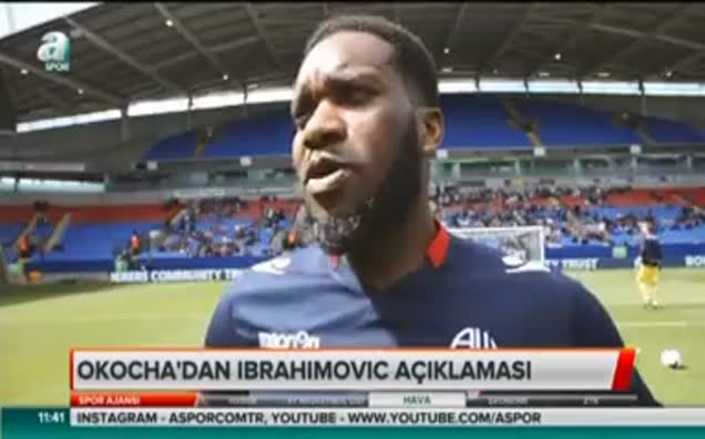 Okocha'dan Ibrahimovic açıklaması!