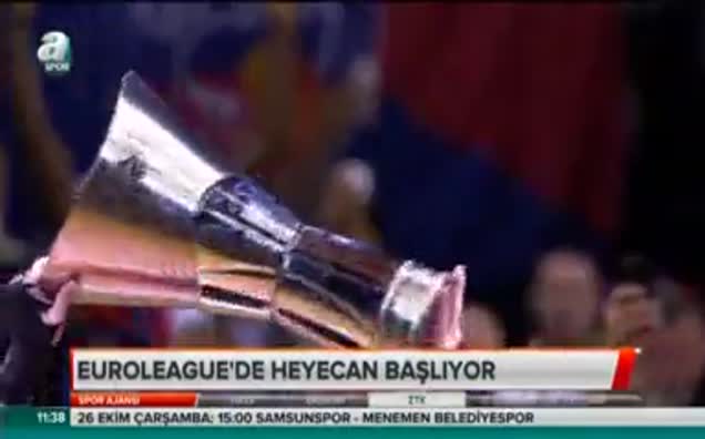 Euroleague'de heyecan başlıyor!