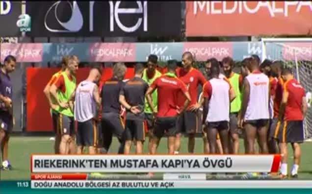 Riekerink'den Mustafa Kapı'ya övgü