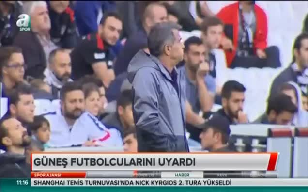 Güneş futbolcuları uyardı