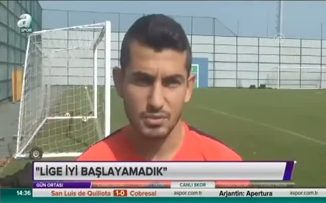 ''Lige iyi başlayamadık''