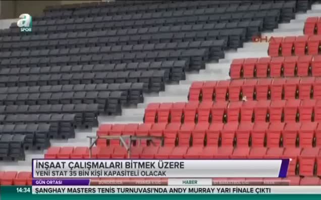 Gaziantep'te yeni stat heyecanı