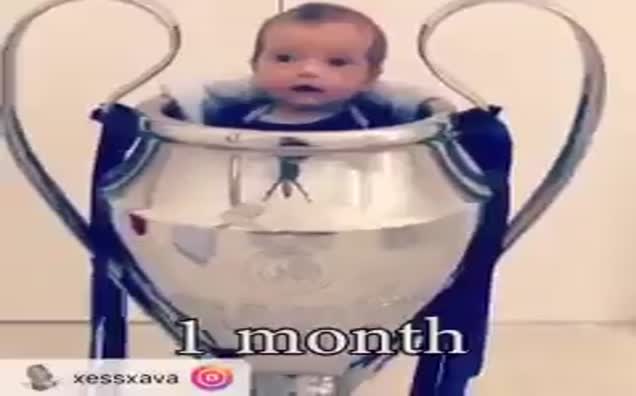 Junior Sneijder 1 yaşında
