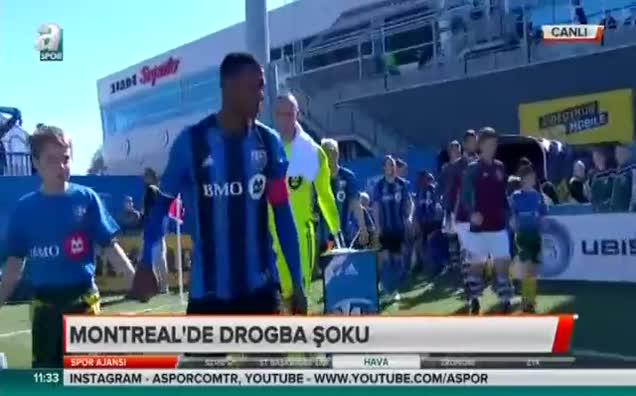 Montreal'de Drogba şoku!