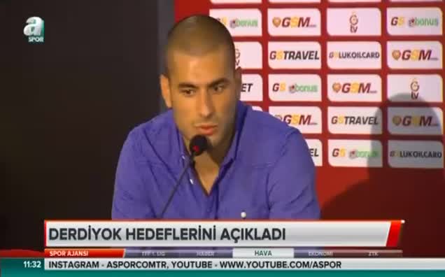 Derdiyok hedeflerini açıkladı
