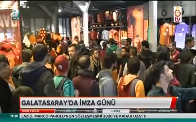 Galatasaray'da imza günü