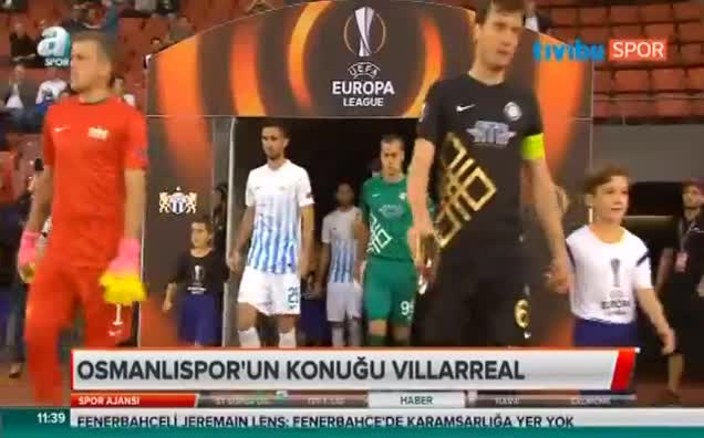 Osmanlıspor'un konuğu Villarreal