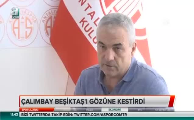 Çalımbay Beşiktaş'ı gözüne kestirdi