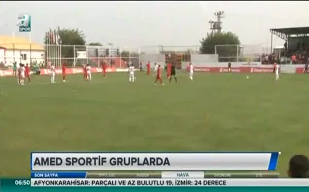 Amed Sportif: 2 - Keçiörengücü: 1 (ÖZET)