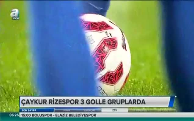 Çaykur Rizespor: 3 - Fethiyespor: 0 (ÖZET)