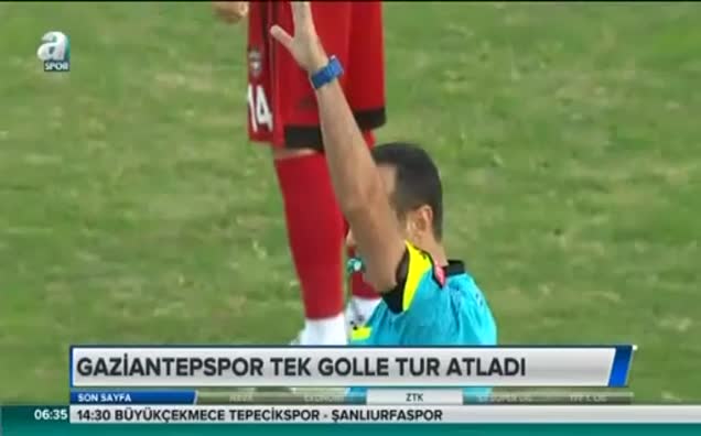Gaziantepspor: 1 - Düzyurtspor: 0 (ÖZET)