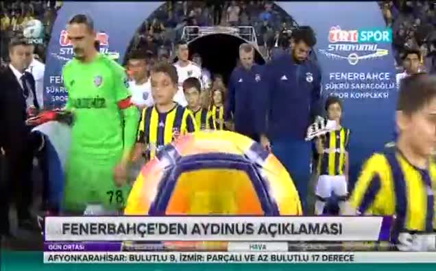 Fenerbahçe'den Aydınus açıklaması