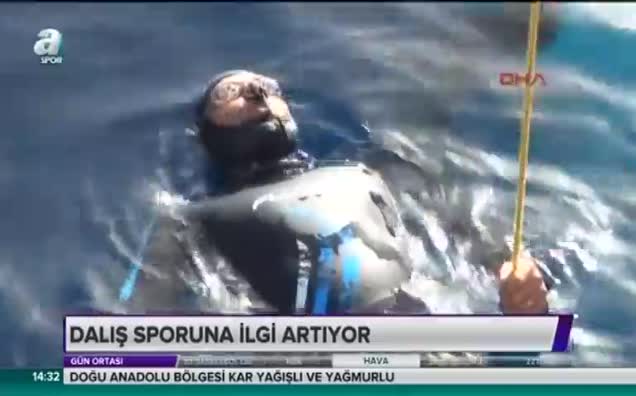 Dalış sporuna ilgi artıyor