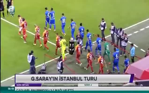 Galatasaray'ın İstanbul turu