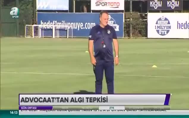 Advocaat'tan algı tepkisi