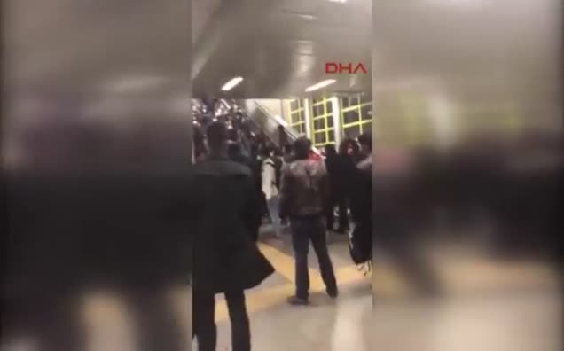 İtalyan holiganlar olay çıkardı