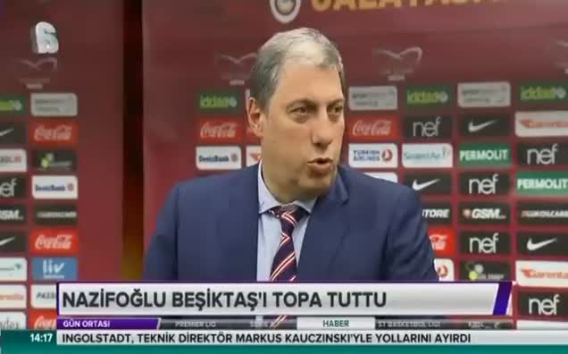 Nazifoğlu Beşiktaş'ı topa tuttu!
