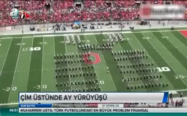 Ohio Üniversitesi Bando Takımı'ndan harika şov