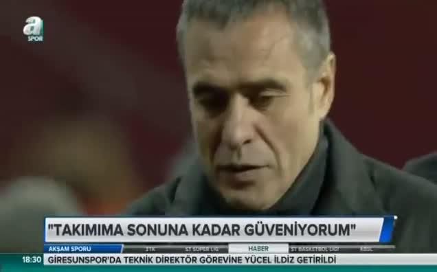 Ersun Yanal: 'Takımıma sonuna kadar güveniyorum"