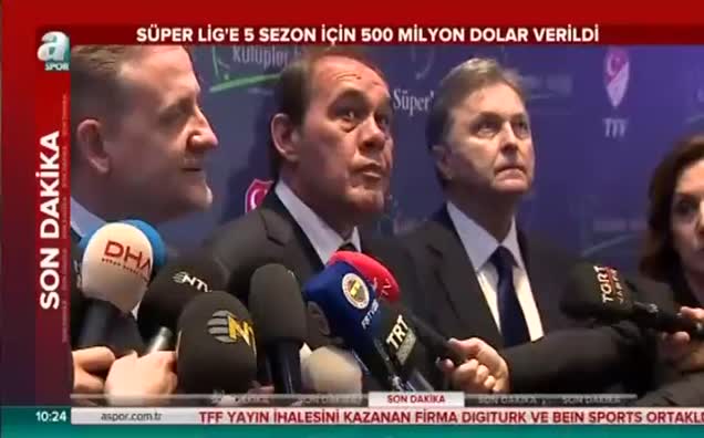Yıldırım Demirören'den yayın ihalesi sonrası ilk açıklama
