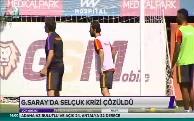 Galatasaray'da Selçuk İnan krizi çözüldü