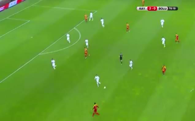 Kayserispor: 3 - Boluspor: 0