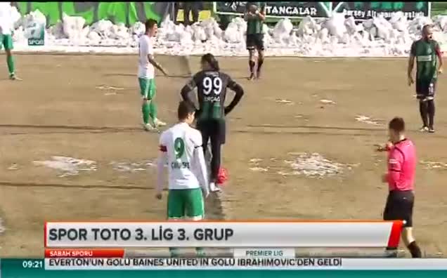 12 Bingölspor: 1 - Sakaryaspor: 1 (ÖZET)