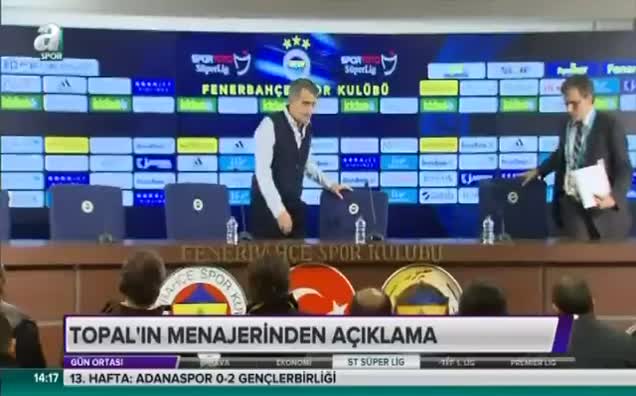 Mehmet Topal'ın menajerinden açıklama
