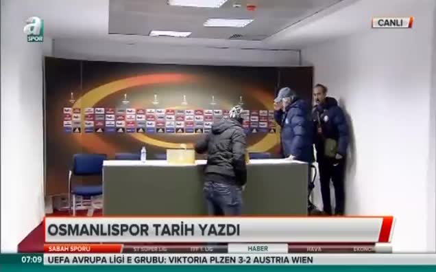 Osmanlıspor tarih yazdı