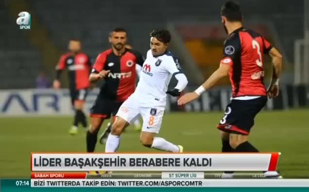 Lider Başakşehir berabere kaldı