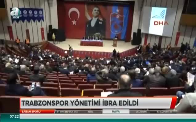 Trabzonspor'un borcu 559 Milyon TL
