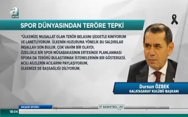 Terörü lanetliyoruz