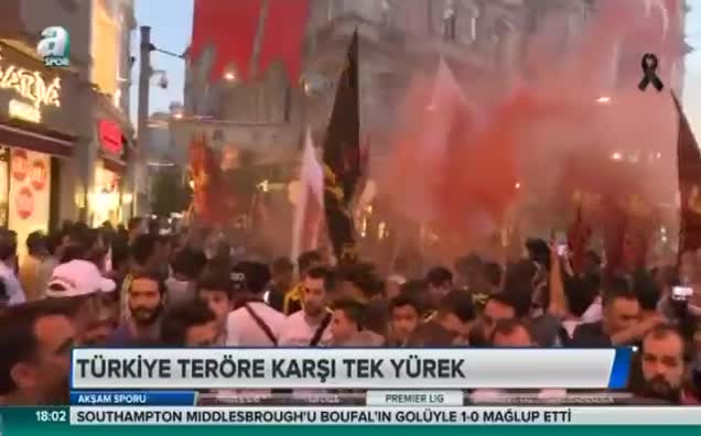 Türkiye teröre karşı tek yürek