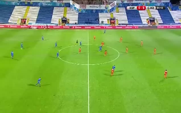 Kasımpaşa: 1 - Çaykur Rizespor: 6