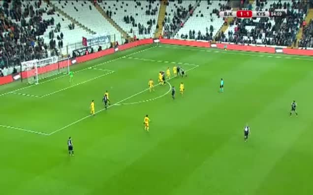Beşiktaş: 2 - Kayserispor: 1