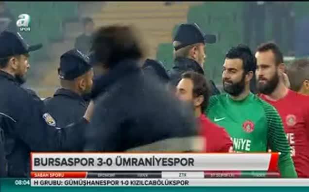Bursaspor: 3 - Ümraniyespor: 0 (ÖZET)