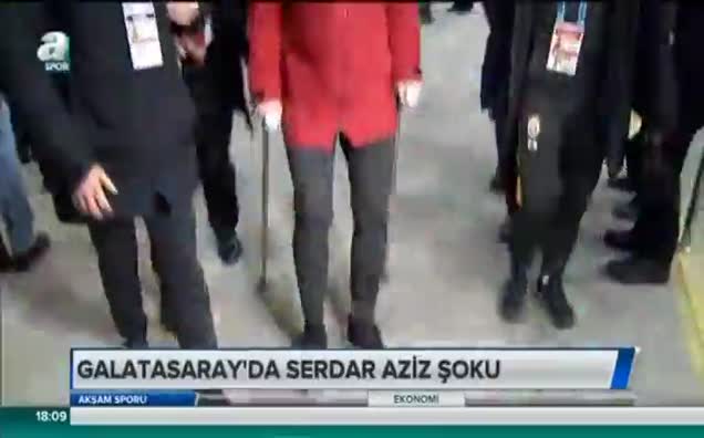 Galatasaray'da Serdar Aziz şoku!