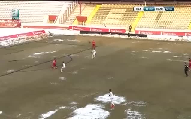 Elazığspor: 0 - 24 Erzincanspor: 1