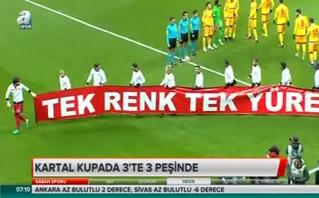Kartal kupada 3'te 3 peşinde